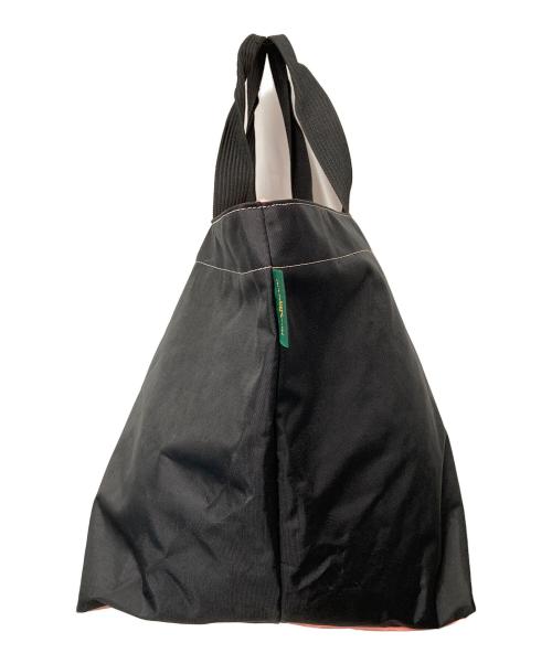 Herve Chapelier（エルベシャプリエ）Herve Chapelier (エルベシャプリエ) 舟型トートバッグ XL ブラック×ピンクの古着・服飾アイテム