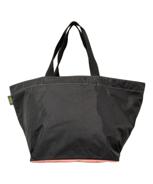 Herve Chapelier（エルベシャプリエ）Herve Chapelier (エルベシャプリエ) 舟型トートバッグ XL ブラック×ピンクの古着・服飾アイテム