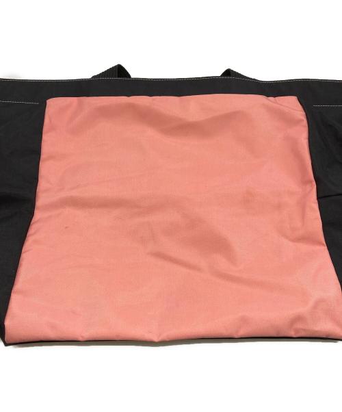 Herve Chapelier（エルベシャプリエ）Herve Chapelier (エルベシャプリエ) 舟型トートバッグ XL ブラック×ピンクの古着・服飾アイテム