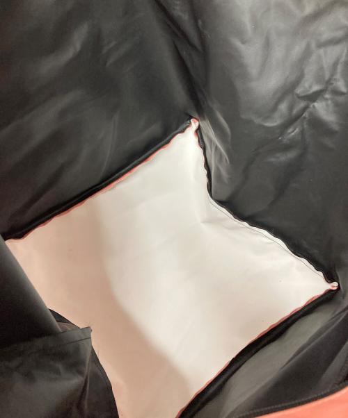 Herve Chapelier（エルベシャプリエ）Herve Chapelier (エルベシャプリエ) 舟型トートバッグ XL ブラック×ピンクの古着・服飾アイテム