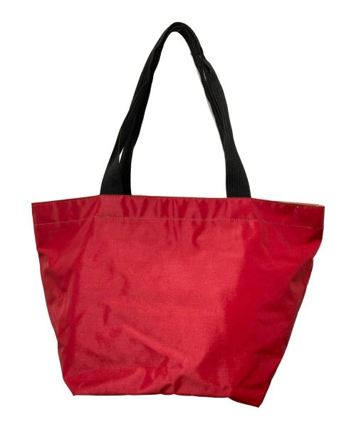 Herve Chapelier（エルベシャプリエ）Herve Chapelier (エルベシャプリエ) トートバッグ レッド×カーキの古着・服飾アイテム