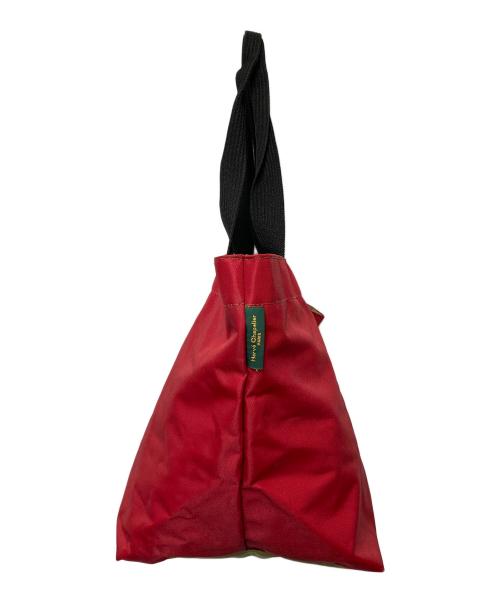 Herve Chapelier（エルベシャプリエ）Herve Chapelier (エルベシャプリエ) トートバッグ レッド×カーキの古着・服飾アイテム