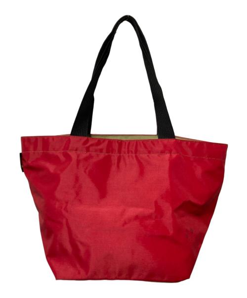 Herve Chapelier（エルベシャプリエ）Herve Chapelier (エルベシャプリエ) トートバッグ レッド×カーキの古着・服飾アイテム