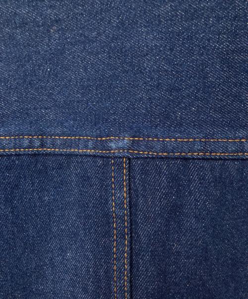 Adam et Rope（アダム エ ロペ）Adam et Rope (アダム エ ロペ) ビッグシルエット ドライタッチ デニムジャケット インディゴ サイズ:Lの古着・服飾アイテム