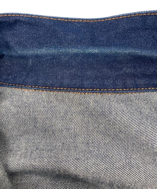 Adam et Rope（アダム エ ロペ）Adam et Rope (アダム エ ロペ) ビッグシルエット ドライタッチ デニムジャケット インディゴ サイズ:Lの古着・服飾アイテム