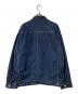 Adam et Rope (アダム エ ロペ) ビッグシルエット ドライタッチ デニムジャケット インディゴ サイズ:L：7000円