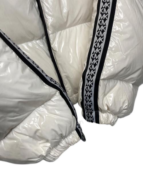 MICHAEL KORS（マイケル・コース）MICHAEL KORS (マイケル・コース) パッファーダウンジャケット ホワイト サイズ:Mの古着・服飾アイテム