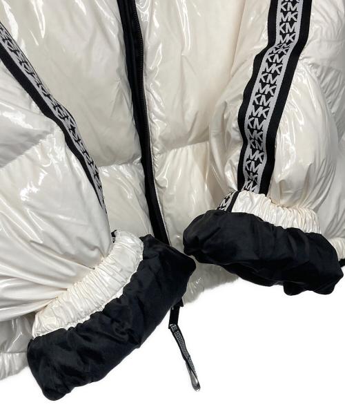 MICHAEL KORS（マイケル・コース）MICHAEL KORS (マイケル・コース) パッファーダウンジャケット ホワイト サイズ:Mの古着・服飾アイテム