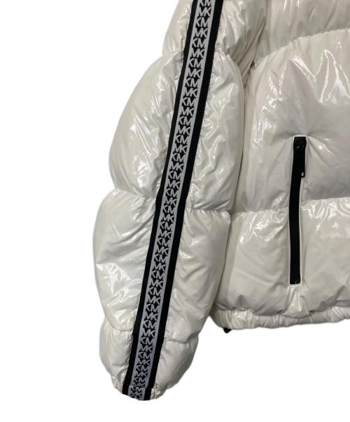 MICHAEL KORS（マイケル・コース）MICHAEL KORS (マイケル・コース) パッファーダウンジャケット ホワイト サイズ:Mの古着・服飾アイテム