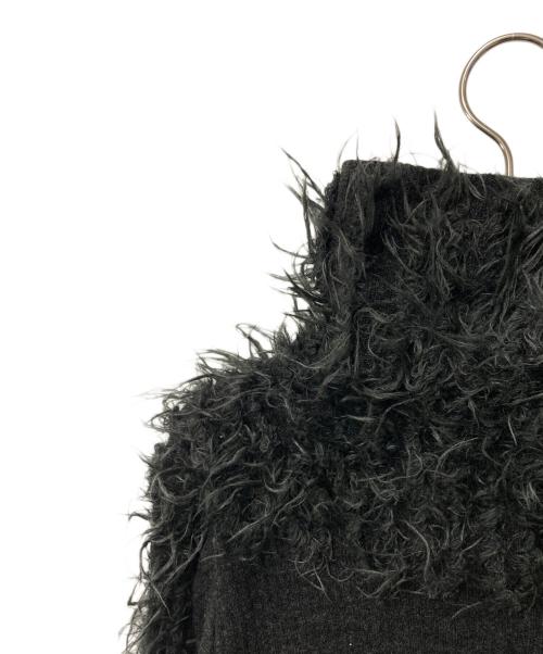 ISSEY MIYAKE（イッセイミヤケ）ISSEY MIYAKE (イッセイミヤケ) フェザータートルネックニット IM44JK508 グレー サイズ:3の古着・服飾アイテム
