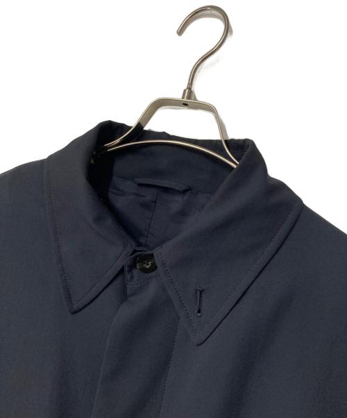 ARMANI COLLEZIONI（アルマーニ コレツィオーニ）ARMANI COLLEZIONI (アルマーニ コレツィオーニ) ステンカラーコート ネイビー サイズ:50の古着・服飾アイテム