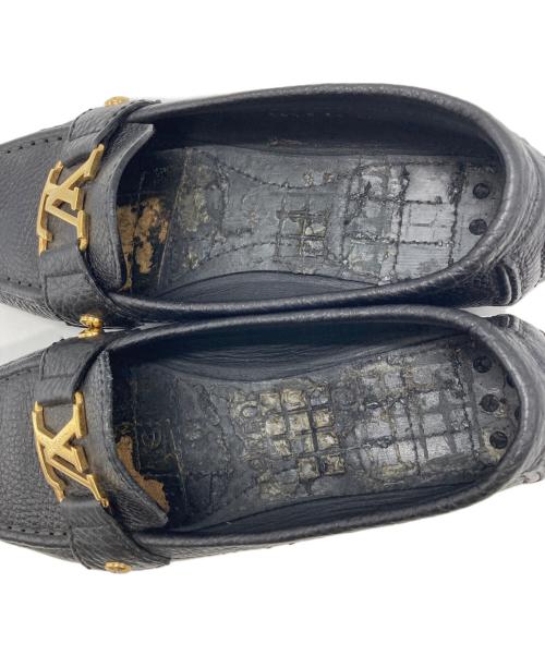 LOUIS VUITTON（ルイ ヴィトン）LOUIS VUITTON (ルイ ヴィトン) モンテカルロ ドライビングシューズ ブラック サイズ:SIZE 34 1/2の古着・服飾アイテム