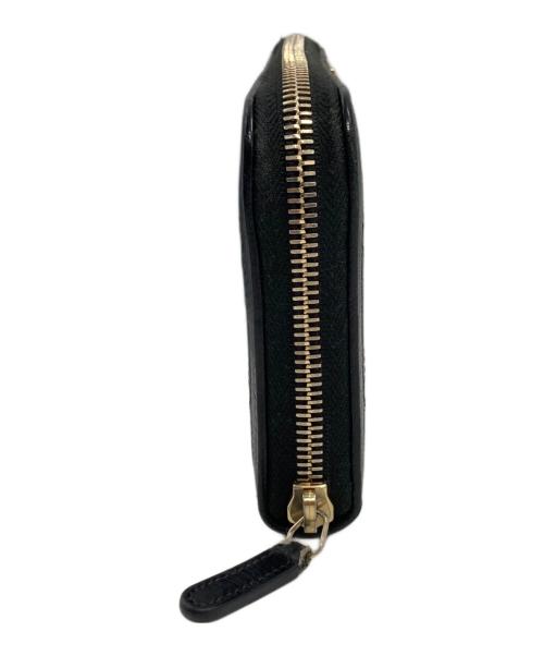 CHANEL（シャネル）CHANEL (シャネル) ラウンドジップウォレット ブラックの古着・服飾アイテム