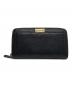 CHANEL（シャネル）の古着「ラウンドジップウォレット」｜ブラック