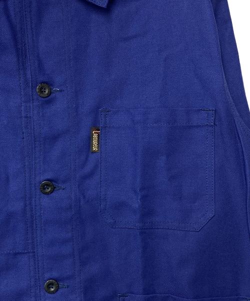 LE LABOUREUR（ル ラブルール）LE LABOUREUR (ル ラブルール) ワークジャケット ブルー サイズ:SIZE 2の古着・服飾アイテム