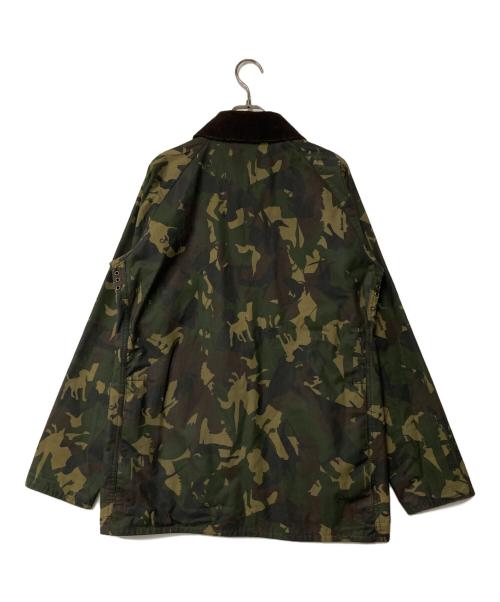 Barbour（バブアー）Barbour (バブアー) BOURNE CAMO オイルドジャケットMWX0404GN51S オリーブ×ブラウン×ブラック サイズ:Sの古着・服飾アイテム