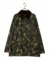 Barbour（バブアー）の古着「BOURNE CAMO オイルドジャケットMWX0404GN51S」｜オリーブ×ブラウン×ブラック
