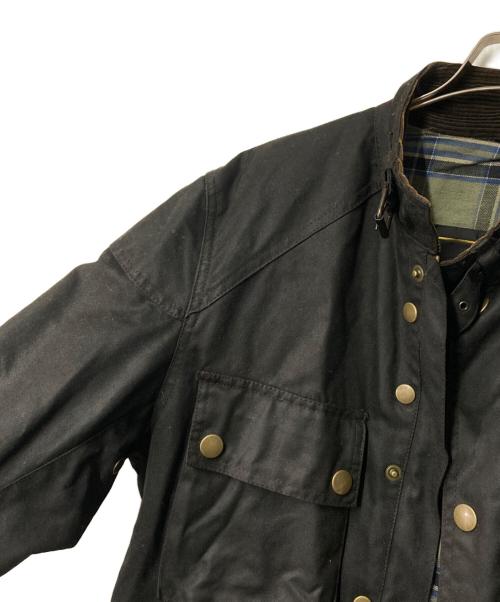 BELSTAFF（ベルスタッフ）BELSTAFF (ベルスタッフ) モーターサイクル オイルドジャケット ブラック サイズ:Sの古着・服飾アイテム