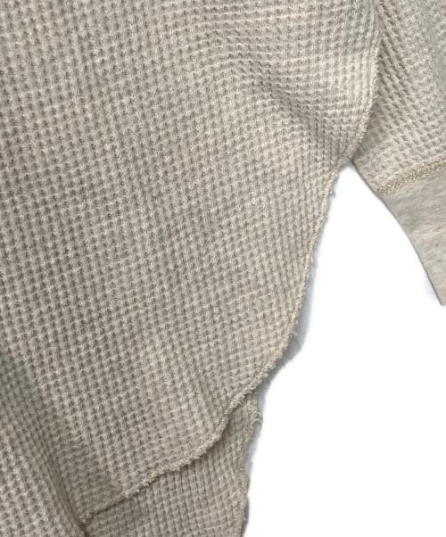 Americana（アメリカーナ）Americana (アメリカーナ) サーマルカットソー ベージュ サイズ:SIZE Freeの古着・服飾アイテム