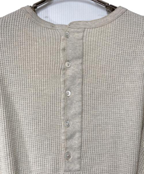 Americana（アメリカーナ）Americana (アメリカーナ) サーマルカットソー ベージュ サイズ:SIZE Freeの古着・服飾アイテム