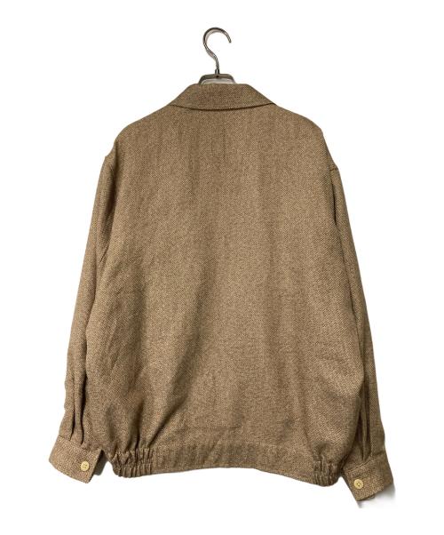 IZOD LACOSTE（アイゾッド ラコステ）IZOD LACOSTE (アイゾッド ラコステ) ジップアップジャケット ベージュ サイズ:95の古着・服飾アイテム