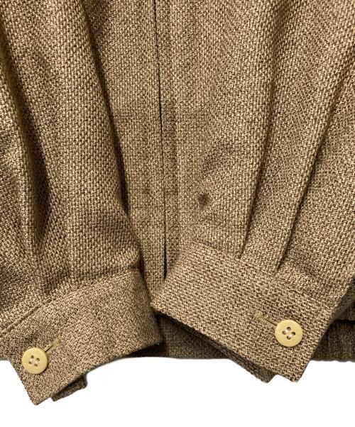 IZOD LACOSTE（アイゾッド ラコステ）IZOD LACOSTE (アイゾッド ラコステ) ジップアップジャケット ベージュ サイズ:95の古着・服飾アイテム