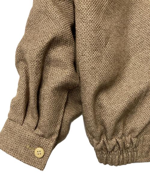 IZOD LACOSTE（アイゾッド ラコステ）IZOD LACOSTE (アイゾッド ラコステ) ジップアップジャケット ベージュ サイズ:95の古着・服飾アイテム