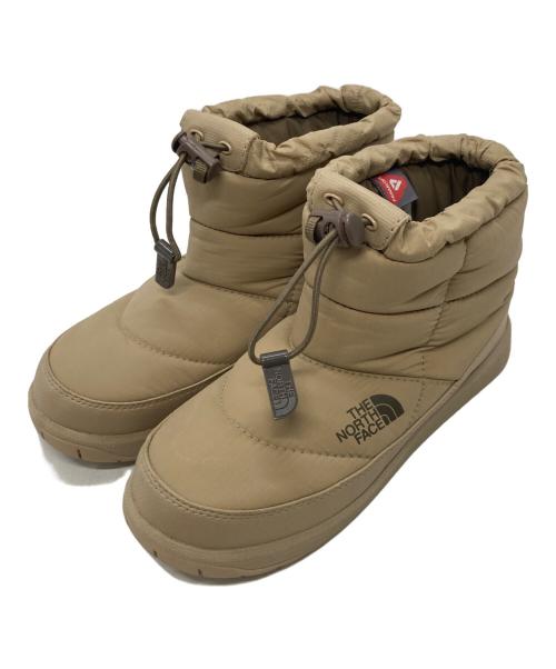 THE NORTH FACE（ザ ノース フェイス）THE NORTH FACE (ザ ノース フェイス) W NUPTSE WP4 SHORT ベージュ サイズ:US6/UK4.0/EU37/CM23.0の古着・服飾アイテム