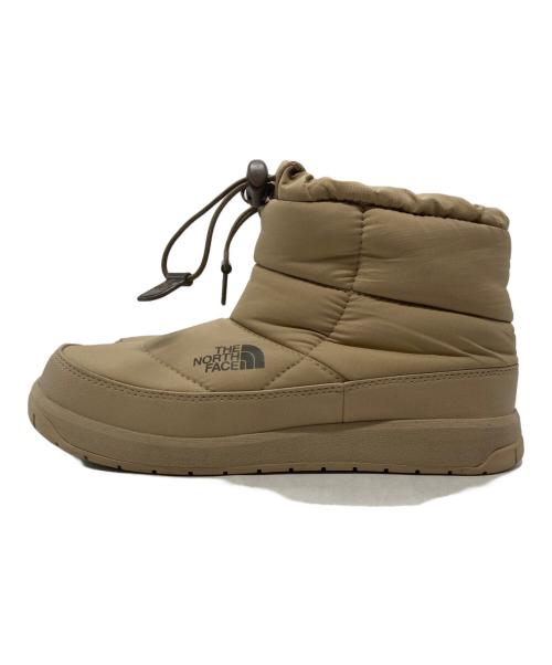 THE NORTH FACE（ザ ノース フェイス）THE NORTH FACE (ザ ノース フェイス) W NUPTSE WP4 SHORT ベージュ サイズ:US6/UK4.0/EU37/CM23.0の古着・服飾アイテム