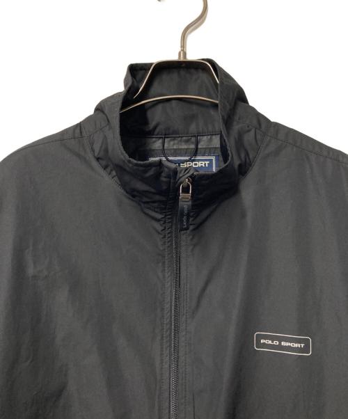 POLO SPORT（ポロスポーツ）POLO SPORT (ポロスポーツ) ジップアップジャケット ブラック サイズ:Lの古着・服飾アイテム