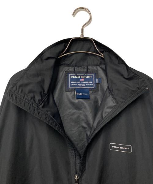 POLO SPORT（ポロスポーツ）POLO SPORT (ポロスポーツ) ジップアップジャケット ブラック サイズ:Lの古着・服飾アイテム