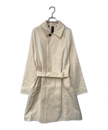 UNITED ARROWS（ユナイテッドアローズ）の古着「ステンカラーコート」｜アイボリー