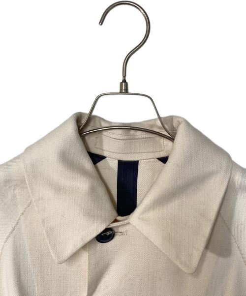 UNITED ARROWS（ユナイテッドアローズ）UNITED ARROWS (ユナイテッドアローズ) ステンカラーコート アイボリー サイズ:Ｍの古着・服飾アイテム