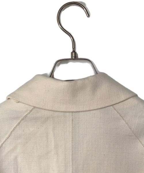 UNITED ARROWS（ユナイテッドアローズ）UNITED ARROWS (ユナイテッドアローズ) ステンカラーコート アイボリー サイズ:Ｍの古着・服飾アイテム