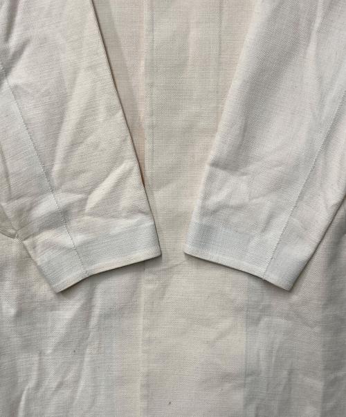 UNITED ARROWS（ユナイテッドアローズ）UNITED ARROWS (ユナイテッドアローズ) ステンカラーコート アイボリー サイズ:Ｍの古着・服飾アイテム