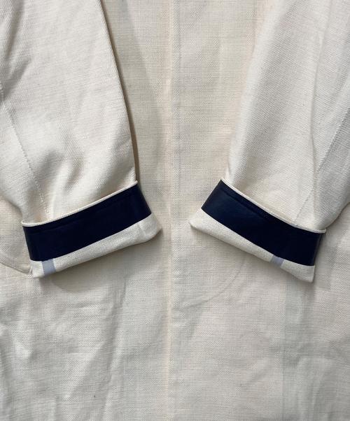 UNITED ARROWS（ユナイテッドアローズ）UNITED ARROWS (ユナイテッドアローズ) ステンカラーコート アイボリー サイズ:Ｍの古着・服飾アイテム