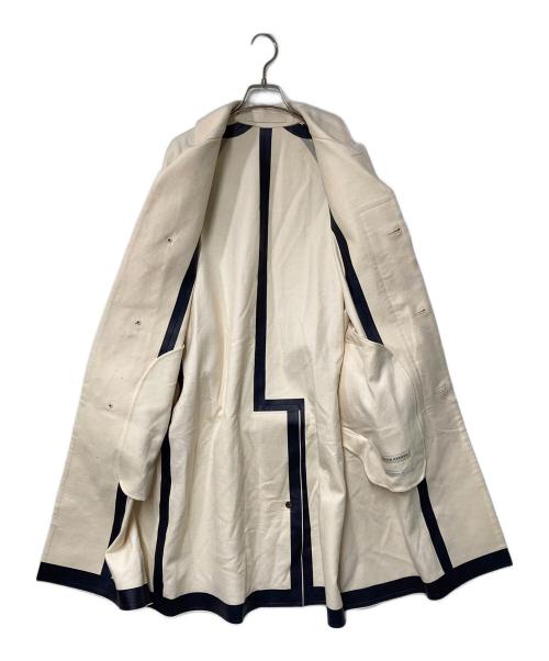 UNITED ARROWS（ユナイテッドアローズ）UNITED ARROWS (ユナイテッドアローズ) ステンカラーコート アイボリー サイズ:Ｍの古着・服飾アイテム