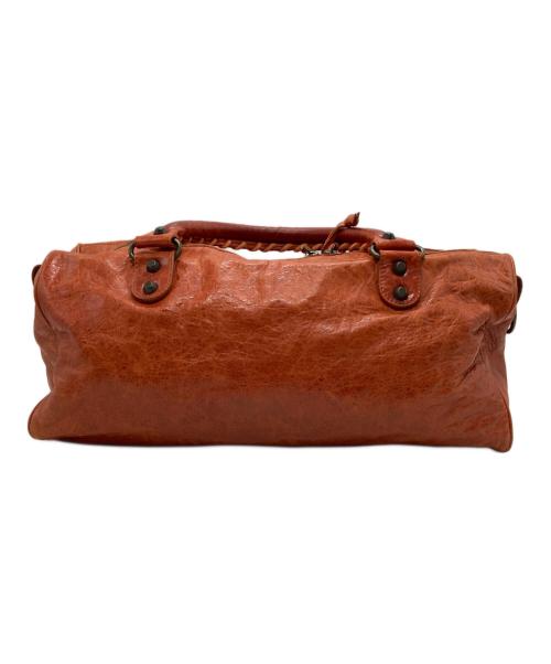 BALENCIAGA（バレンシアガ）BALENCIAGA (バレンシアガ) THE TWIGGY/ザ・ツィギー 2WAYバッグ ブラウン (オレンジ)の古着・服飾アイテム