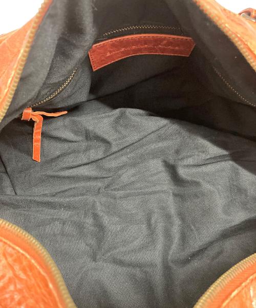 BALENCIAGA（バレンシアガ）BALENCIAGA (バレンシアガ) THE TWIGGY/ザ・ツィギー 2WAYバッグ ブラウン (オレンジ)の古着・服飾アイテム