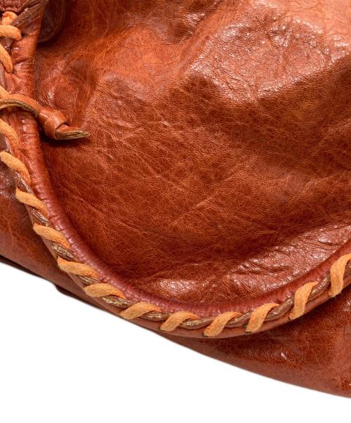 BALENCIAGA（バレンシアガ）BALENCIAGA (バレンシアガ) THE TWIGGY/ザ・ツィギー 2WAYバッグ ブラウン (オレンジ)の古着・服飾アイテム