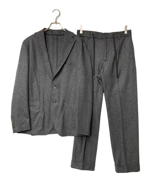 TAGLIATORE（タリアトーレ）TAGLIATORE (タリアトーレ) セットアップスーツ A-DAKAR22K14 グレー サイズ:48の古着・服飾アイテム