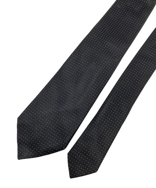 BORRELLI（ボレッリ）BORRELLI (ボレッリ) シルクネクタイ ブラック サイズ:-の古着・服飾アイテム