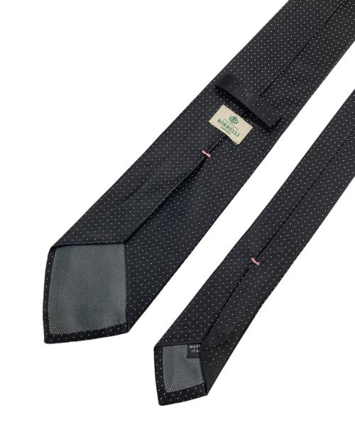 BORRELLI（ボレッリ）BORRELLI (ボレッリ) シルクネクタイ ブラック サイズ:-の古着・服飾アイテム