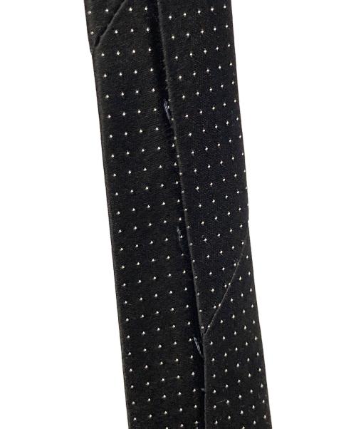 BORRELLI（ボレッリ）BORRELLI (ボレッリ) シルクネクタイ ブラック サイズ:-の古着・服飾アイテム