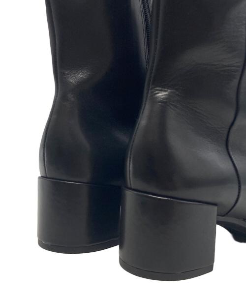 ECCO（エコー）ECCO (エコー) SHAPE 35 SQUARED ロングブーツ ブラック サイズ:38の古着・服飾アイテム