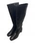 ECCO（エコー）の古着「SHAPE 35 SQUARED ロングブーツ」｜ブラック