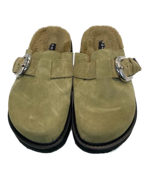 MOHI（モヒ）MOHI (モヒ) サボサンダル ベージュ サイズ:37の古着・服飾アイテム