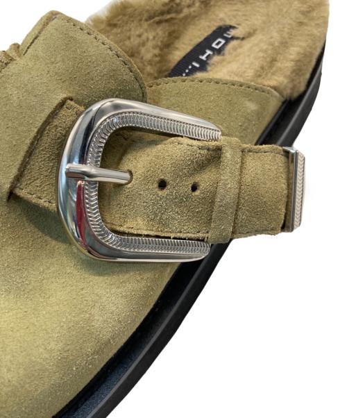 MOHI（モヒ）MOHI (モヒ) サボサンダル ベージュ サイズ:37の古着・服飾アイテム