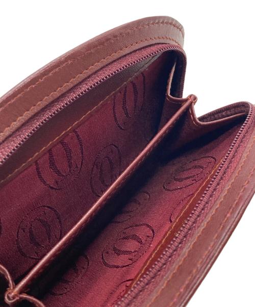 Cartier（カルティエ）Cartier (カルティエ) コインケース ボルドーの古着・服飾アイテム