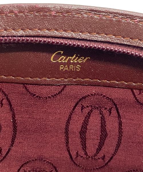 Cartier（カルティエ）Cartier (カルティエ) コインケース ボルドーの古着・服飾アイテム